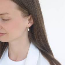 Brilliant Cut Diamond Earrings by Robin Haley