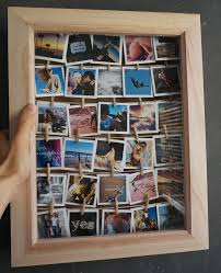 Diy picture holder from the folding chair. Clothespin Picture Frame Diy Superholly Cute766