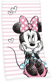Bunter kinderteppich von disney mickey mouse. Walt Disney Badetuch Minnie Mouse 1 St Mit Sussem Motiv Online Kaufen Otto