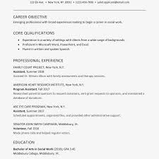 How To Write A Great Internship Social Work Resume