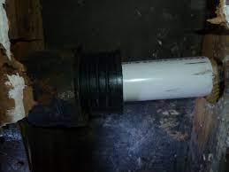 Connecting pvc to cast iron soil stack. Disconnecting A Lead Oakum Seal On A Cast Iron Drain Pipe Jay S Technical Talk