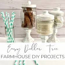These dollar tree crafts and room decor ideas all use dollar store items. Easy Dollar Tree Farmhouse Diy Projects Done In 1 Sitting