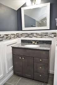 Bailey S Cabinets Vanity Baileytown Usa Maple Slate Finish Chesapeake Door Style Vanity Cabinet Bathroom Vanity