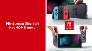 Nintendo Switch Home Menu Youtube