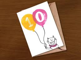 Homemade Birthday Cards For 12 Year Old Boy Age 10 Birthday Card Age 11 Birthday Card Age 12 Birthday Etsy Birthday Cards For Boys Girl Birthday Cards 16th Birthday Card