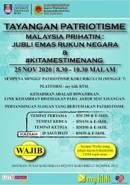 We did not find results for: Ahmadfaizar Blog Pertandingan Mencipta Slogan Patriotisme Kokurikulum