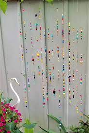Bead Sun Catcher Bohemian Decor Boho Porch Bead Curtain Etsy Beaded Curtains Bohemian Decor Diy Boho Decor