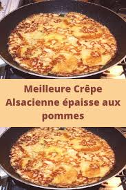 Meilleure Crepe Alsacienne Epaisse Aux Pommes Recettes Du Net In 2020 Cooking Recipes Desserts Healthy Breakfast Recipes Easy Food