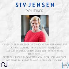She also held the position as minister of finance from 2013 to 2020 in the solberg cabinet. Female Business Forum 2021 Home Facebook