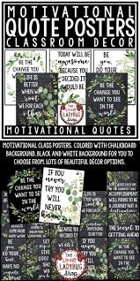 Black And White Farmhouse Classroom Decor Motivational Posters Farmhouse Classroom Decor Theme You Will Love Using These Farmhouse Decor Inspirat Classroom Classroom Decor Themes High School Classroom
