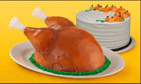 Turkey Ice Cream Cake Returns To Baskin Robbins For Thanksgiving 2020 Ice Cream Cake Turkey Cake Cream Cake