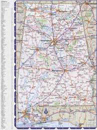 Map Of Central Alabama Map Of Alabama With Cities And Towns