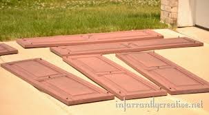 How To Paint Vinyl Shutters Infarrantly Creative