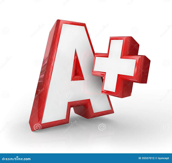 A+ Plus Note Exceptionnelle �valuation Note Maximale Illustration Stock - Illustration du concurrence, r&eacute;alisation: 35557012