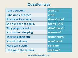 Question Tags Question Tag This Or That Questions English Vocabulary Words