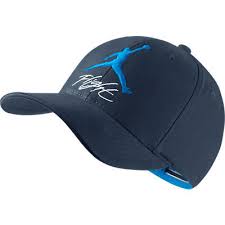 Gorra Jordan Flight Stretch Hat (453/obsidian/blanco/azul)