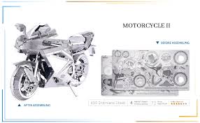 Maybe you would like to learn more about one of these? Amazon Com Piececool 3d Metal Model Kits Motorcycle Diy 3d Metal Puzzle For Adults Great Birthday Gifts 72 Pcs Toys Games