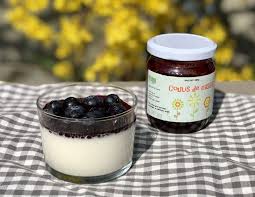 Panacotta Au Cassis Nath Chocolat Coulis De Cassis Sucre Semoule Gousse De Vanille