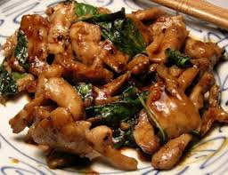 Poulet Au Basilic Thailandais Recette Recette Asiatique Recettes De Cuisine Poulet Basilic
