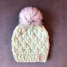 Knitting Pattern Chunky Knit Beanie Pattern Knitted Hat Pattern The Gemma Beanie Chunky Knitting Patterns Beanie Pattern Knitting