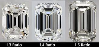 Emerald Cut Diamonds Buying Guide Cut Proportions Chart