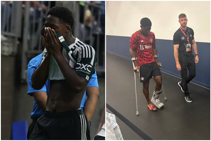 Kobbie Mainoo misses start of 2023/24 season with ankle injury