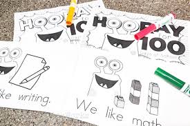 ~ (9) pages, including the cover page and two writing pages at the end. Kinder Friendly Emergent Readers For The 100th Day Of School Kindergartenworks