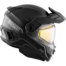 Find heated snowmobile helmet in canada | visit kijiji classifieds to buy, sell, or trade almost anything! Ckx Mission Ams Solid Snow Helmet With Electric Shield Fortnine Canada