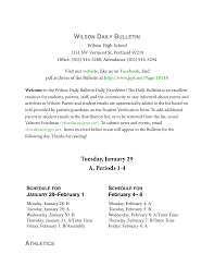 Tuesday, January 29 A, Periods 1-4