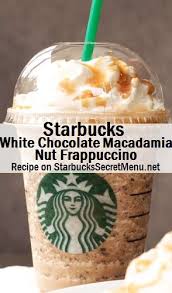 Black And White Mocha Starbucks Secret Menu Starbucks White Chocolate Macadamia Nut Frappuccino Starbucks Recipes Starbucks Secret Menu Secret Starbucks Drinks
