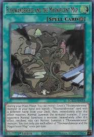 YuGiOh Trading Card Game Burst of Destiny Single Card Ultra Rare  Floowandereeze and the Magnificent Map BODE-EN058 - ToyWiz