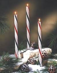 Holiday Striped Candy Cane Taper Candles 8 X 7 8 Scented Dad9383 Wax Wizard Candles