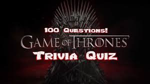 Buzzfeed staff if you need a refresher on season 5, check out our recap here! Game Of Thrones Trivia Quiz 100 Questions Find Out Which Character You Would Be In The Series Etatv