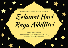 Hari raya aidil fitri is a major religious celebration for all muslims, especially the malays in malaysia. Colony Wishes Happy Eid Mubarak And Selamat Hari Raya Aidilfitri