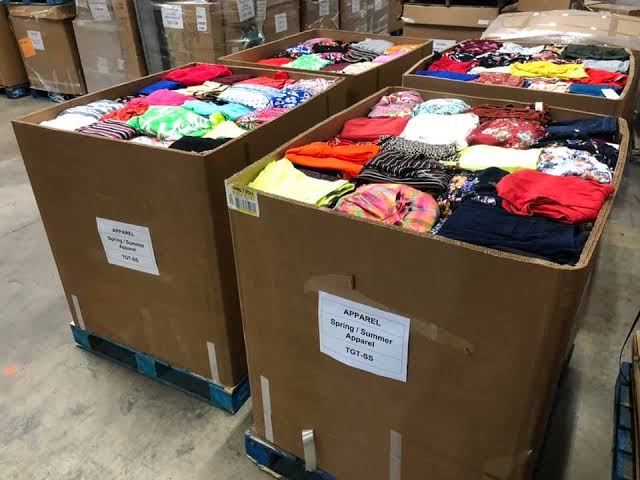 Full pallet of brand New clothing mixed men & ladies all season | Clothing  by the Kilo | Worth The Weight