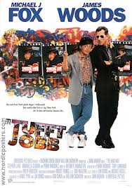 An action movie star researching a role is allowed to tag along with a hardboiled new york city policeman, who finds him superficial and irritating. The Hard Way Poster 1991 Michael J Fox Original
