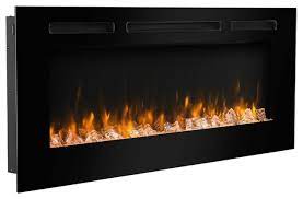 Shop bowed fireplace screens online at woodland direct. Puraflame 50 In Wall Recessed Electric Fireplace Touch Screen Control Panel Contemporary Indoor Fireplaces By Appearances International Houzz