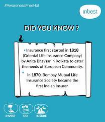 British insurance act was enacted in 1870. History Of Insurance History Of Insurance Mutual Life Insurance Life Insurance Companies
