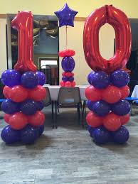 See more of balloon decoration for birthday party on facebook. 10th Birthday Balloon Display Birthday Balloons Birthday Balloon Decorations Balloon Decorations