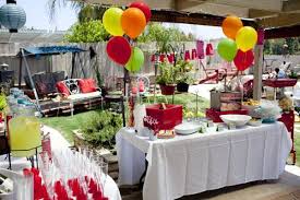 Circus Baby Shower Baby Shower Bbq Backyard Bbq Party Circus Baby Shower
