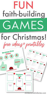 This is bible quiz #59 of 148. Christian Christmas Games 5 Free Low Prep Printable Activities Chicken Scratch Diaries