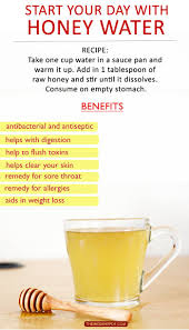 Start Your Day With Honey Water Detox Tea Recipe Detox Tea Cleanse Honey Water
