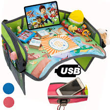 Aprende cómo dibujar una mesa paso a paso y de la forma más fácil. Silla De Coche Smartphone Entretener A Los Ninos En Avion Bandeja Para Dibujar Parque Tren Cochecito Mesitadejuego1 Mesa De Juego De Viaje En Coche Para Ninos Con Puerta Usb 2 0 Para Tablet