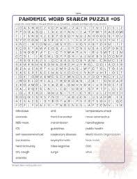 This puzzle gives you five key words to work with. Pandemic Word Search Puzzles Gr7 12 Pdf Distance Learning By Learn With Puzzles
