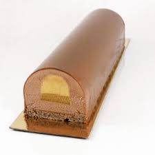 Buche De Noel Chocolat Au Lait Fruit De La Passion Recette Buche De Noel Chocolat Buche De Noel Recette Buche Chocolat