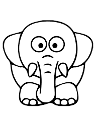 You can color it in online using the interactive tools or print out the sheet to complete at home with your own materials. Free Printable Elephant Coloring Pages For Kids