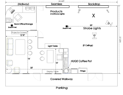 1st floor plan of the kindergarten. North Central Arkansas Photo Studio Studio Layout Photography Studio Design Studio Floor Plans