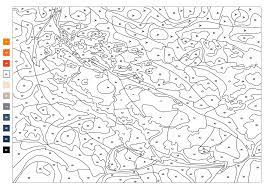 Coloriage magique adulte à imprimer de la couleur. Coloriage Adulte A Imprimer Avec Code Couleur Novocom Top