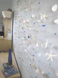 Beach Themed Wall Hanging An Artistic Materpiece With 450 Pieces Of Sea Glass Beads Sea She Ocean Themed Bedroom Beach Theme Bedroom Decor Beach Themed Room