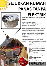 It is manufactured using material imported from taiwan. Turbine Ventilator Sejukkan Rumah Panas Tanpa Elektrik Home Furniture Others On Carousell